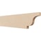 Ekena Millwork 2in. W x 8in. H x 32in. L Newport Woodgrain TimberThane Rafter Tail, Primed Tan RFTUR02X08X32NEWRCPR - alternate 1